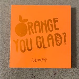 colourpop orange you glad eyeshadow palette